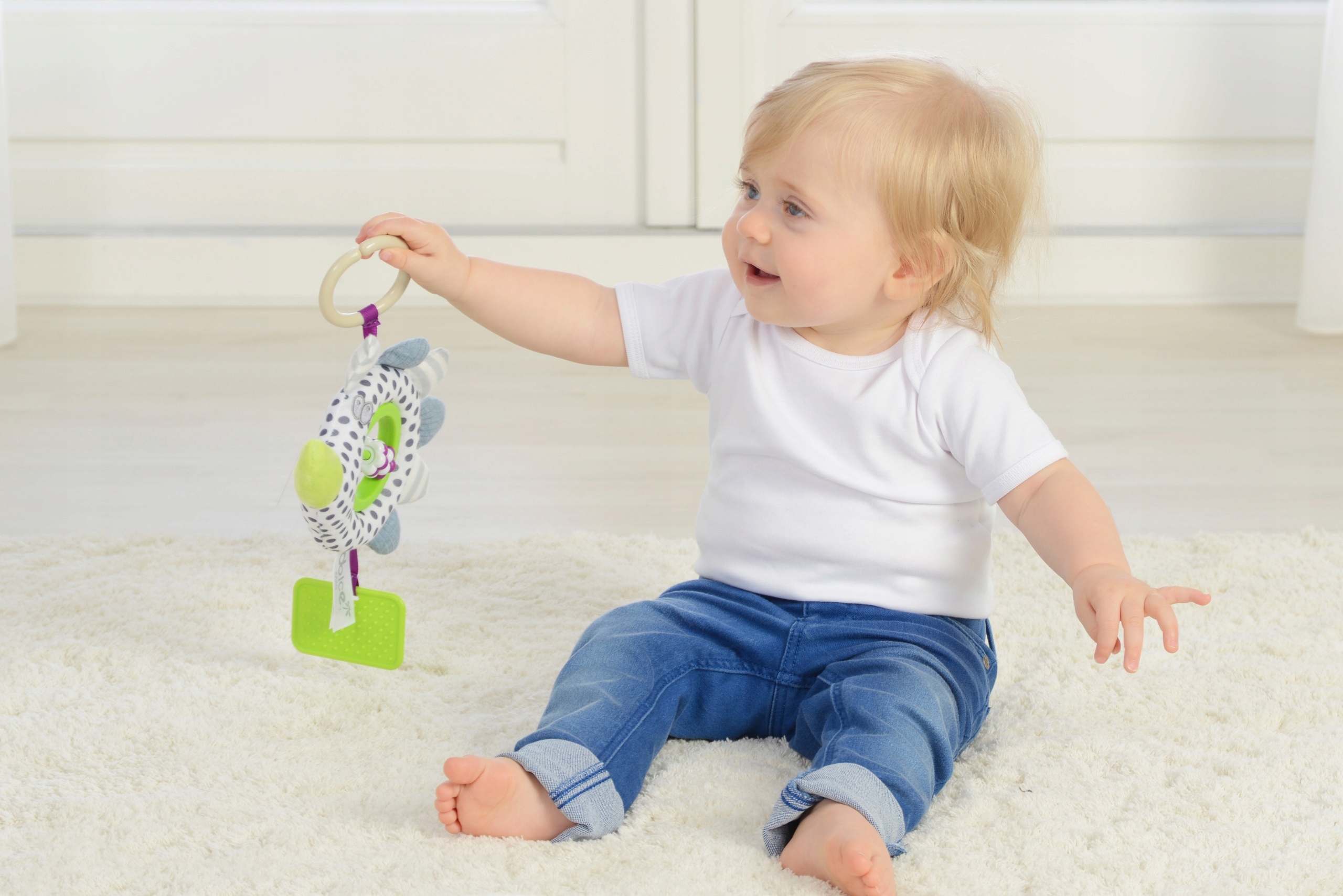 ZABAWKA DO WÓZKA STEM JEŻ - DOLCE TOYS Bohater brak