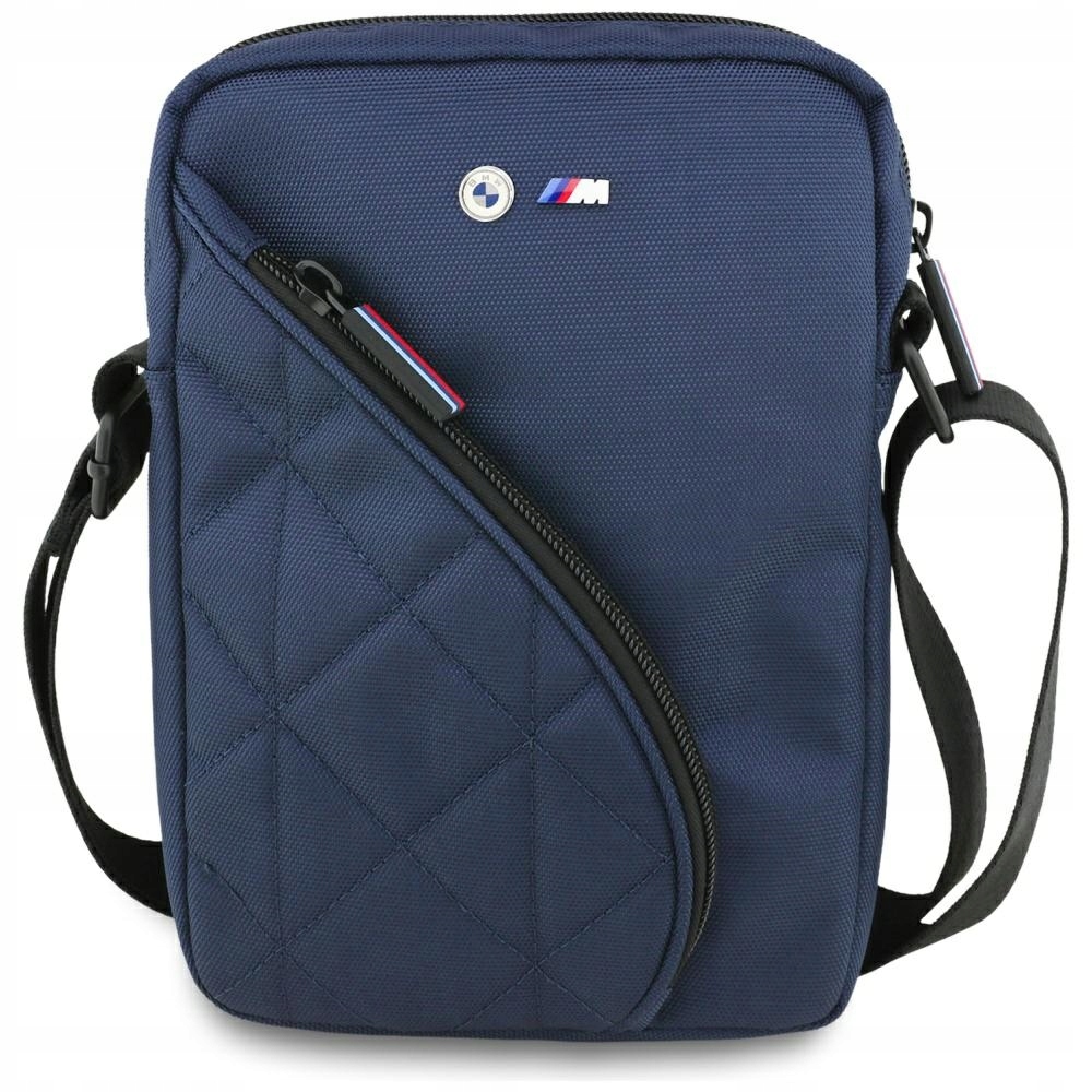 Taška Bmw Nylon Pockets&metal Logo 8 Tmavě Modrá