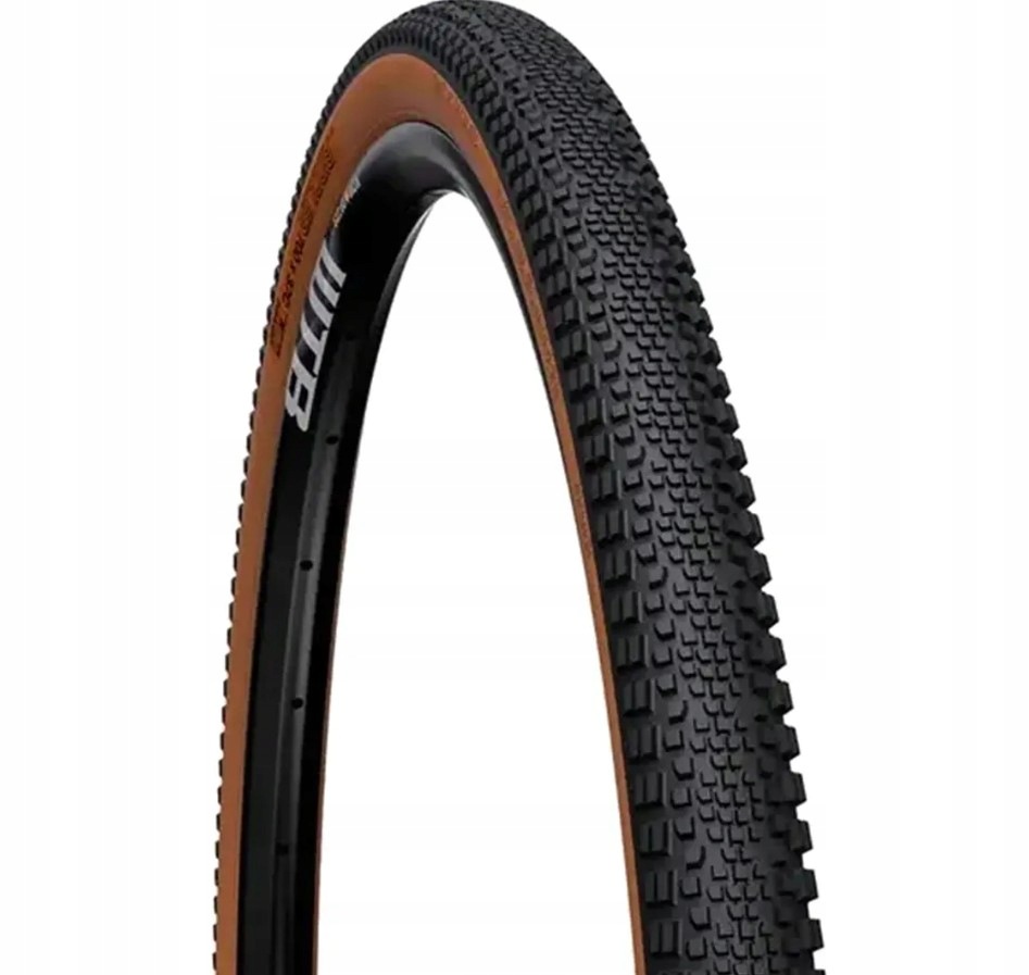 Opona Wtb Riddler 700 x 45C gravelowa drutowa czarno-beżowa gravel 28x1.75