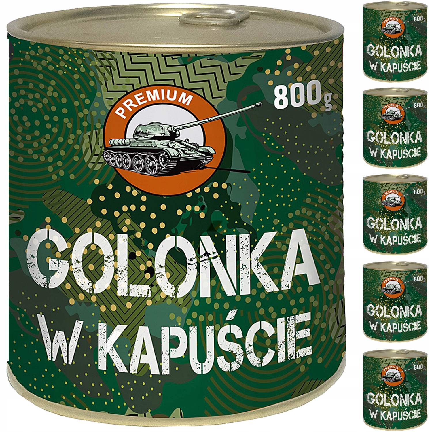 Levně Ankor 6 x Golonka v zelí s vepřovým masem a zelím, konzerva 800 g x 6