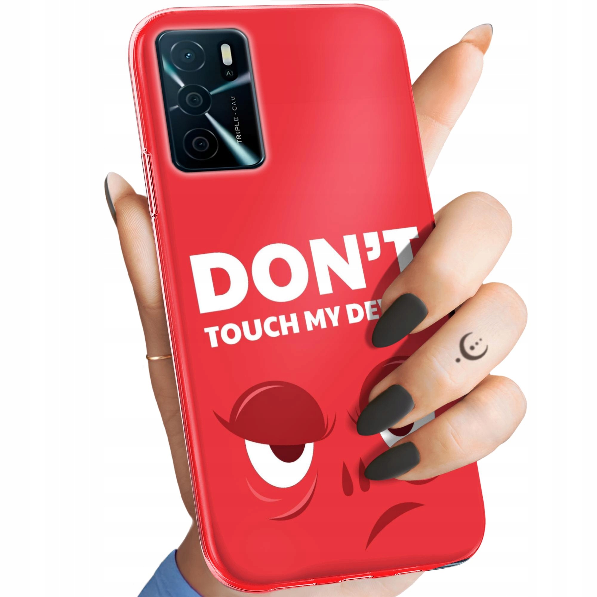 Etui Do Oppo A16 A16S Śmieszne Zabawne Wesołe Obudowa Pokrowiec