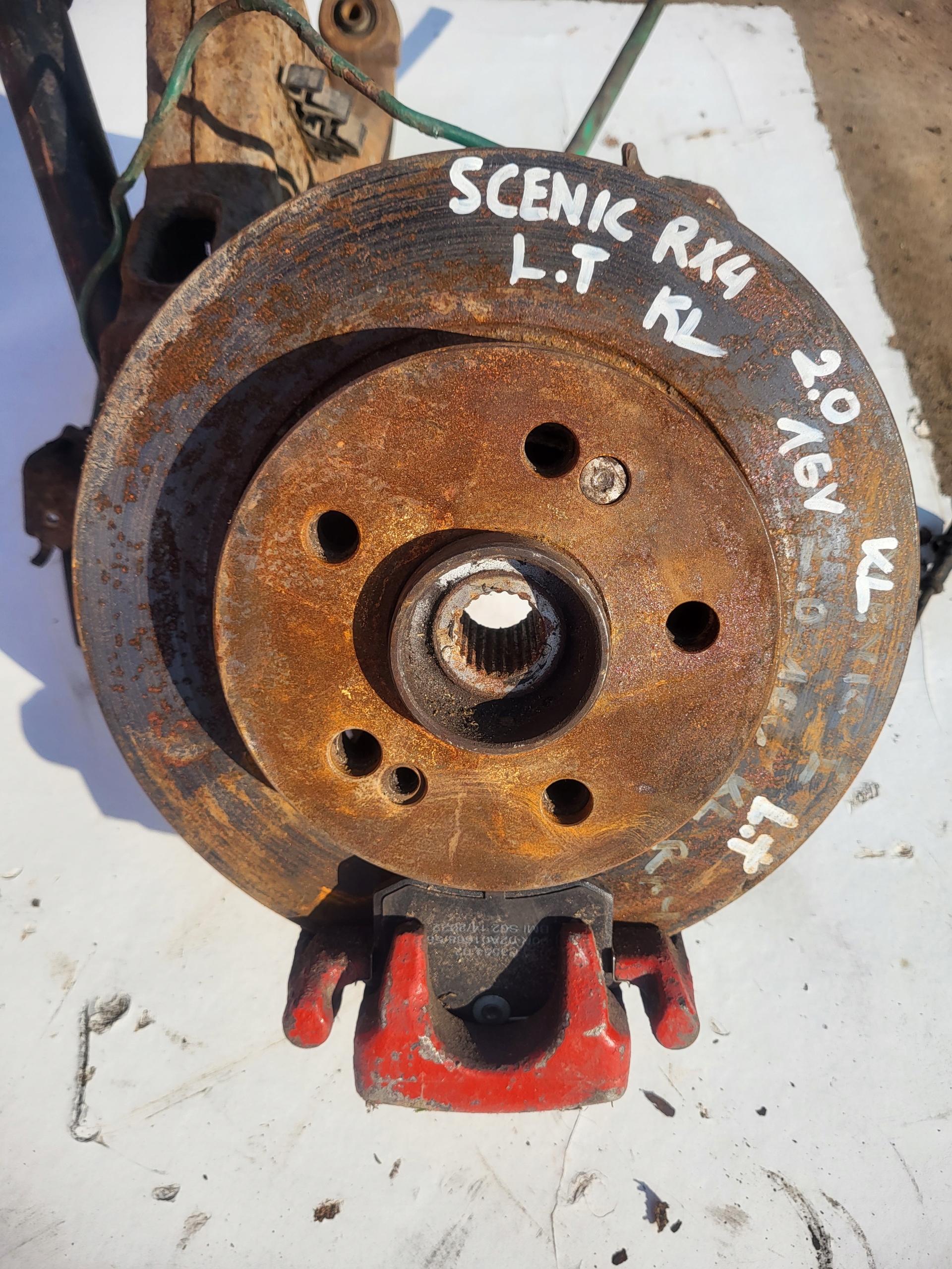 swing arm left rear part RENAULT SCENIC and RX4