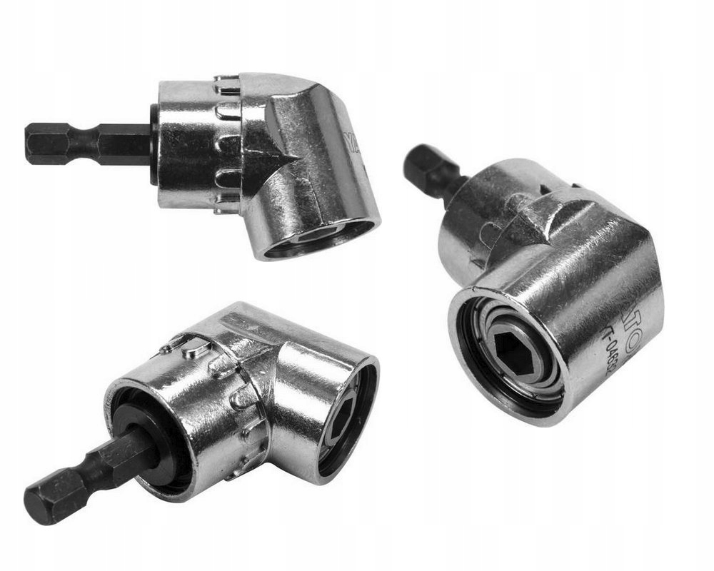 ADAPTER KĄTOWY PRZYSTAWKA UCHWYT NA WKRĘTARKĘ 1/4