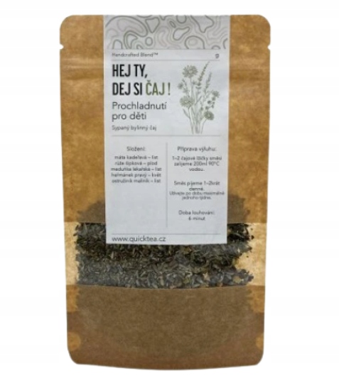 QuickTea Prochladnutí pro děti bylinný čaj 1000 g