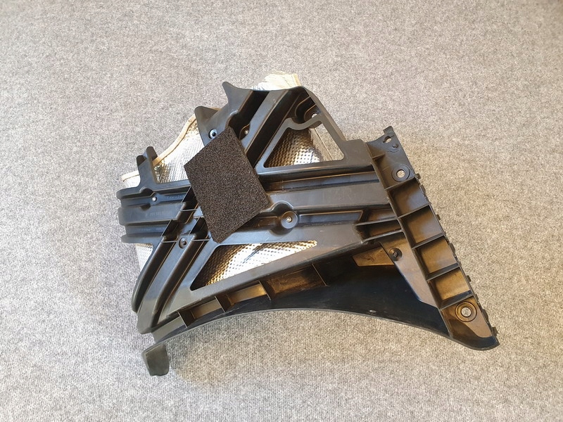 99150548000 - PORSCHE 911 991 ТЕПЛОВИЙ ЩИТ ПРАВИЙ ЗАДНІЙ OE