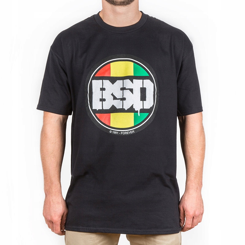 Tričko Bmx Bsd Rasta Dot vel S černé