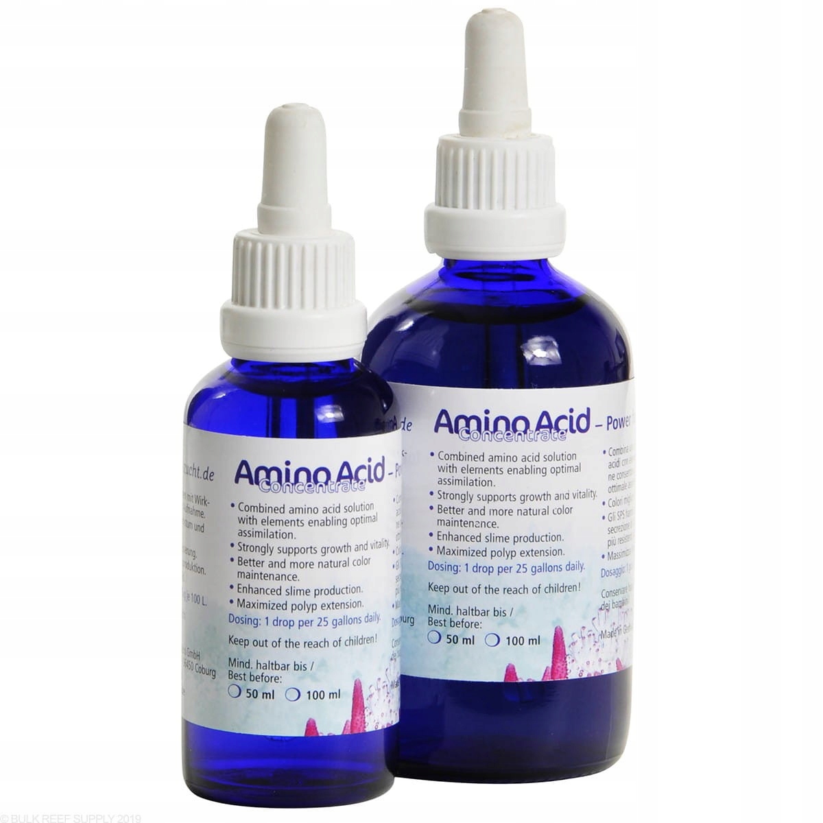 Korallen Zucht Amino Acid Concentrate 50 ML Aminokyseliny Pro Korálovce