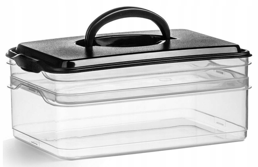 

Pojemnik organizer na wędliny sery 2 poziomowy