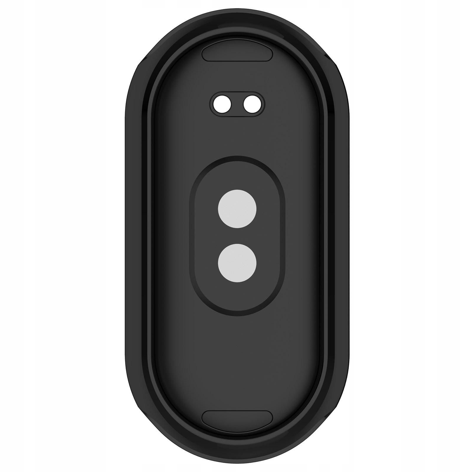 ETUI 2W1 Z OSŁONĄ NA EKRAN DO SMARTBAND XIAOMI MI BAND 8 / NFC - CZARNY Kolor czarny