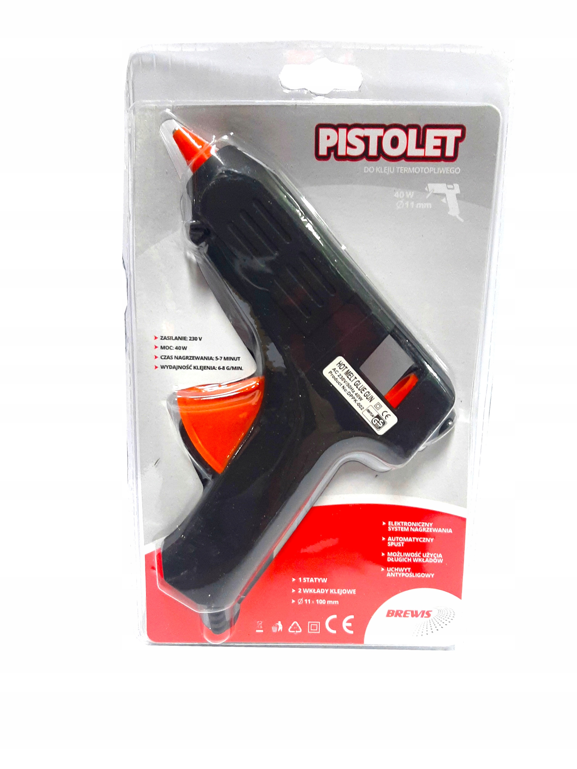 

Pistolet do kleju termotopliwego 40 W