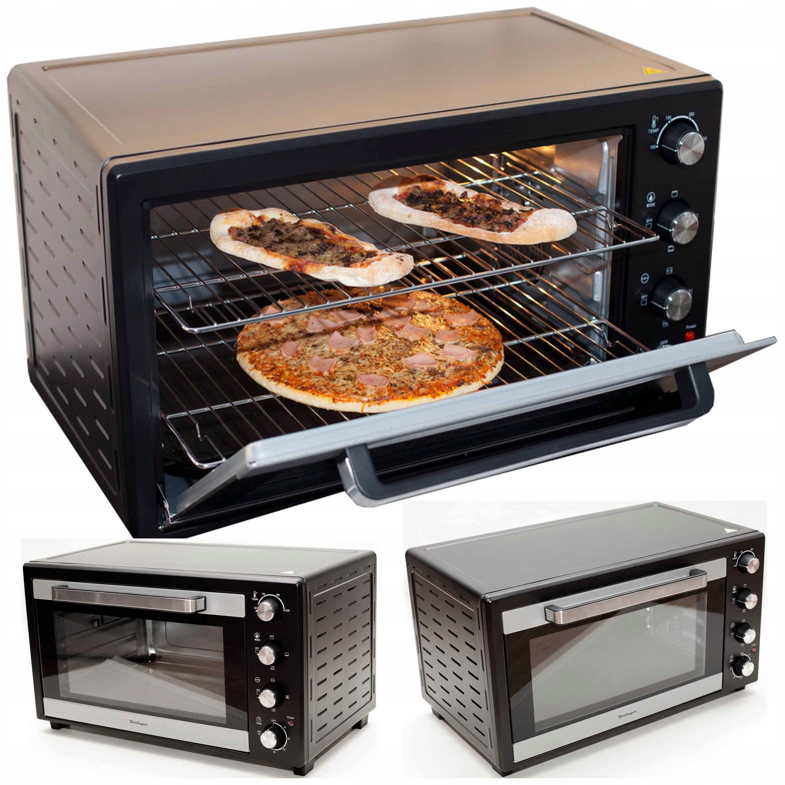 Mini Trouba 65 L Berlinger, Sušička Na Houby, Termocirkulace, 2X Sklo