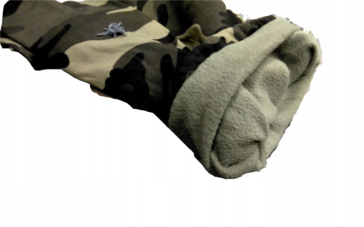 Spodnie męskie. Moro. Wojskowe Ocieplane Rozm. 2XL Zapięcie zamek