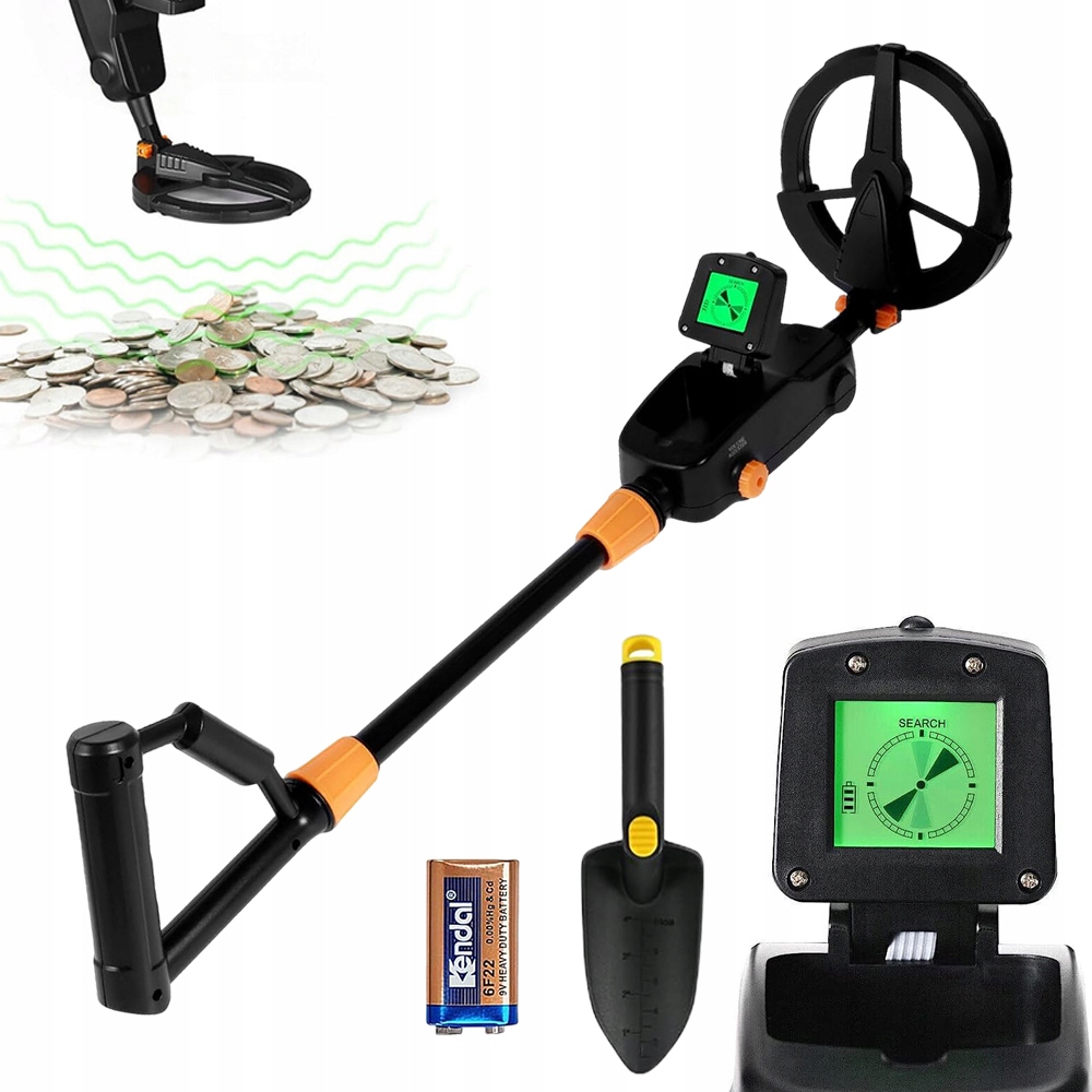 Detektor Kovů 27PALCOVÝ Nastavitelný Detektor Kovu Pro Děti Lopatky
