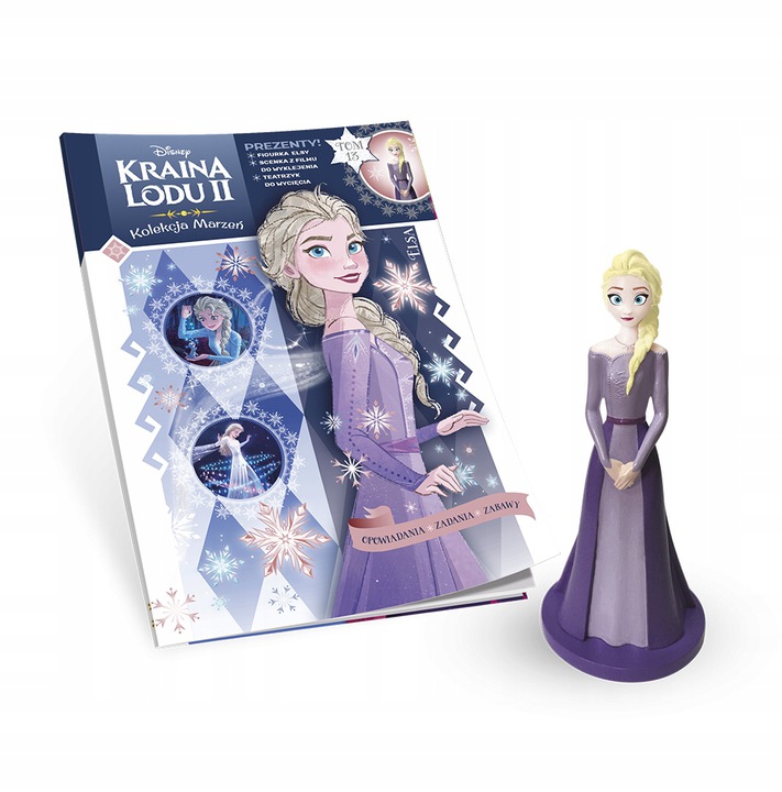 

Kraina Lodu Elsa Figurka Naklejki Zabawy Tom 13