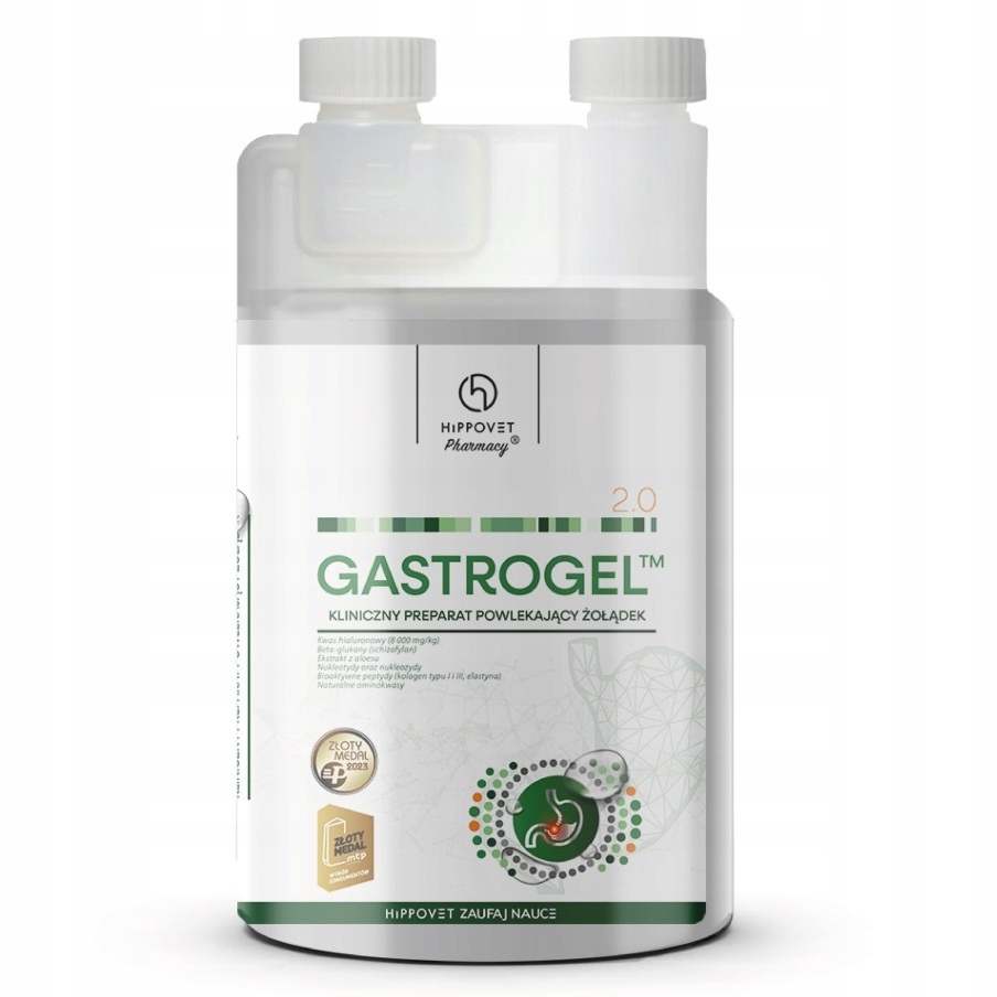 St.Hippolyt Hipovet GastroGel 1,2 l na wrzody