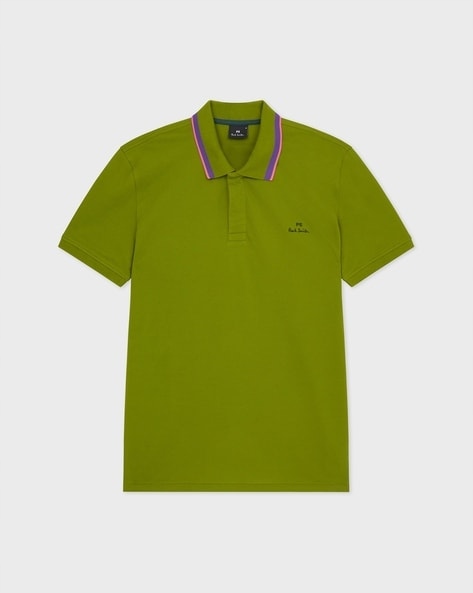 PAUL SMITH ZIELONA KOSZULKA POLO (S)