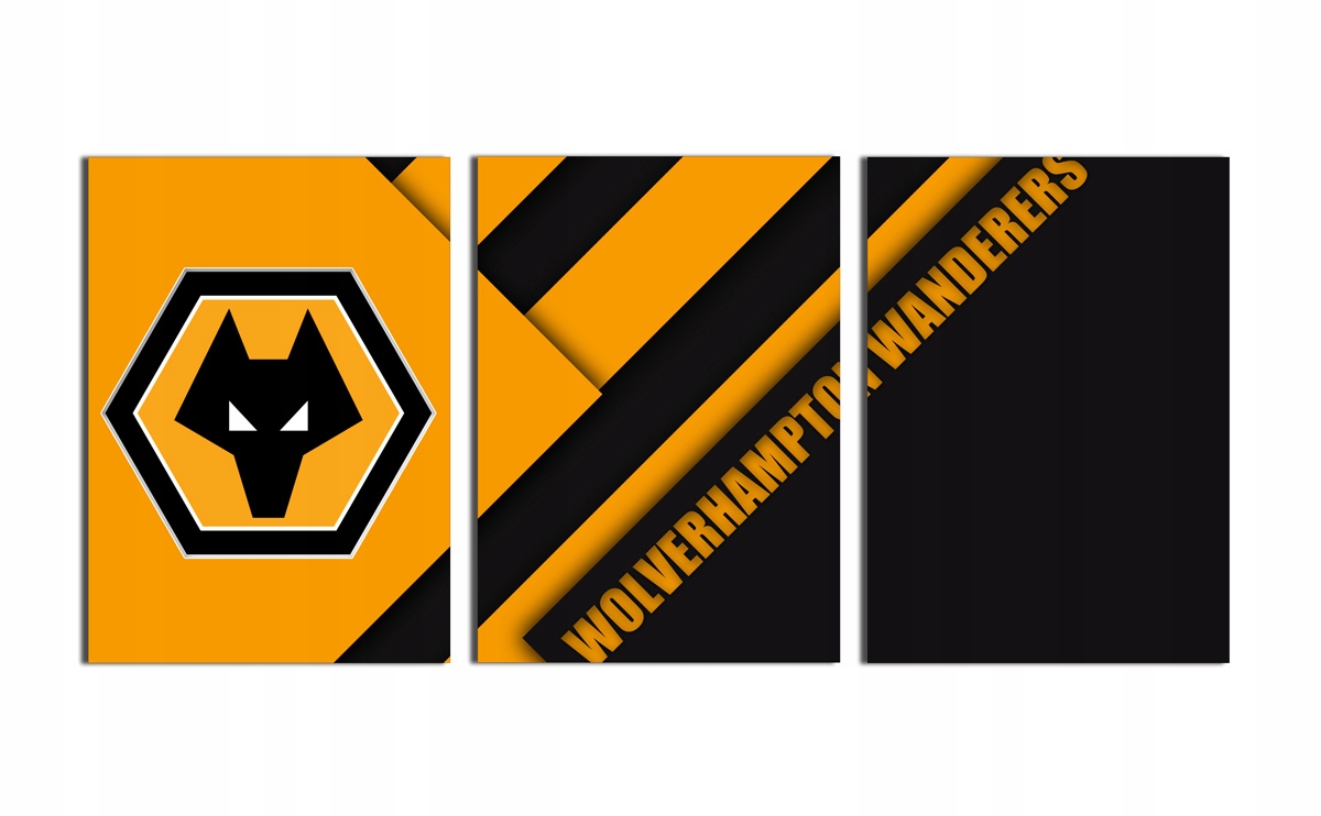 

3x Obraz Na Ścianę Wolverhampton Wanderers 30x40