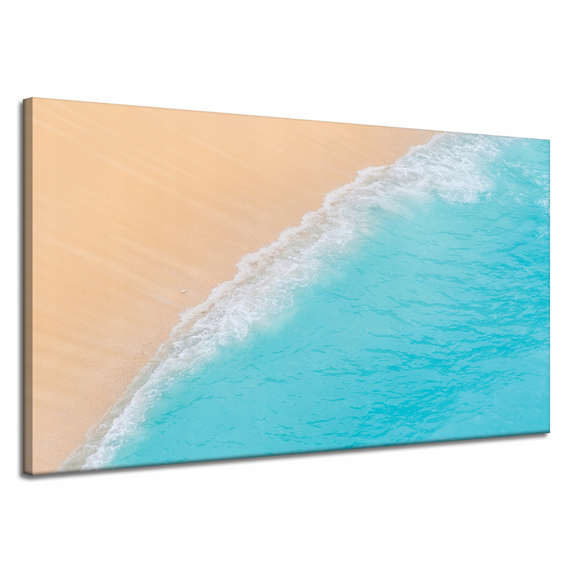 Obraz na plátně Pláž Klidná voda Slunce 120x70 cm Ideální jako dárek