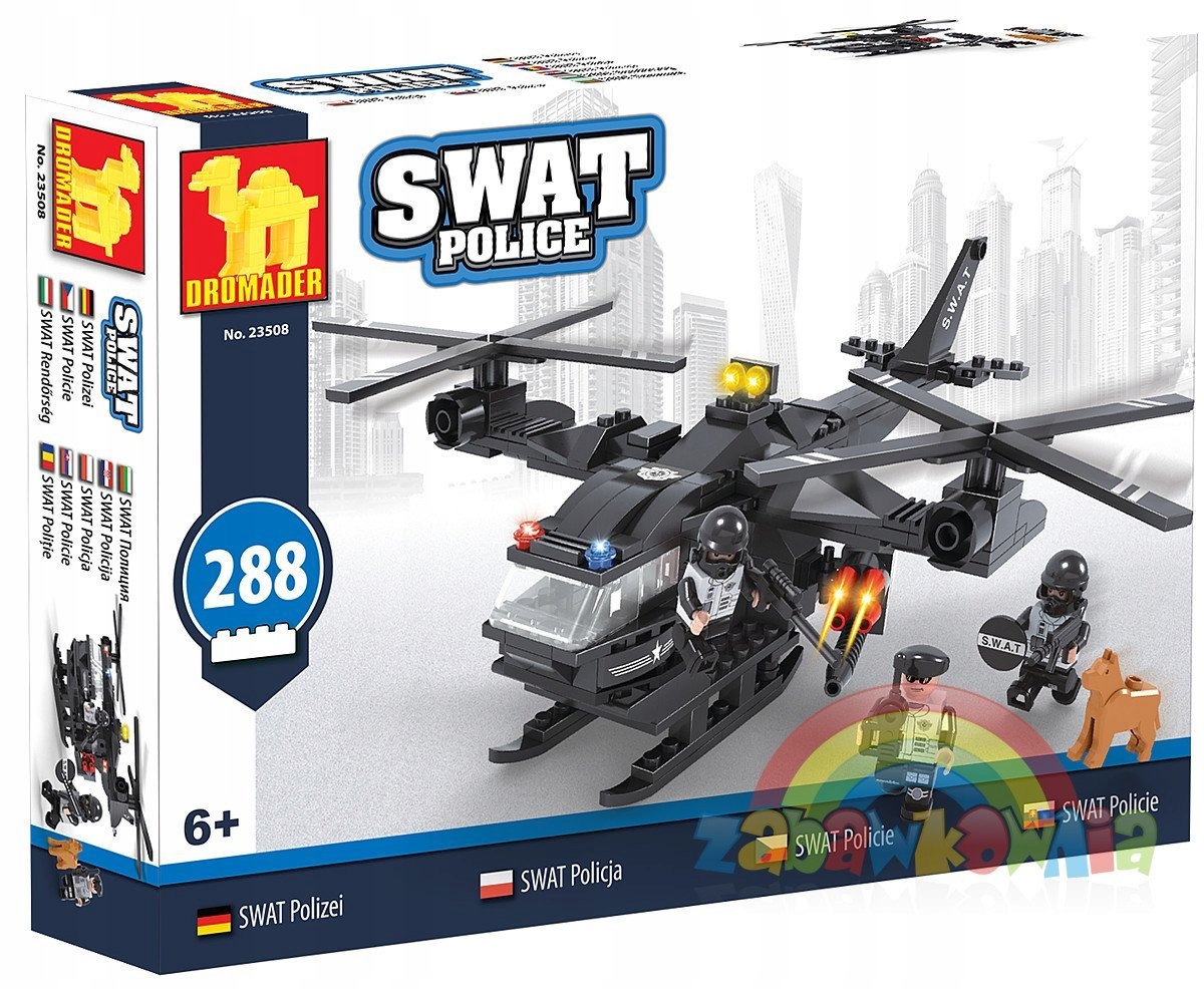 DROMADER KLOCKI SWAT 288 EL HELIKOPTER