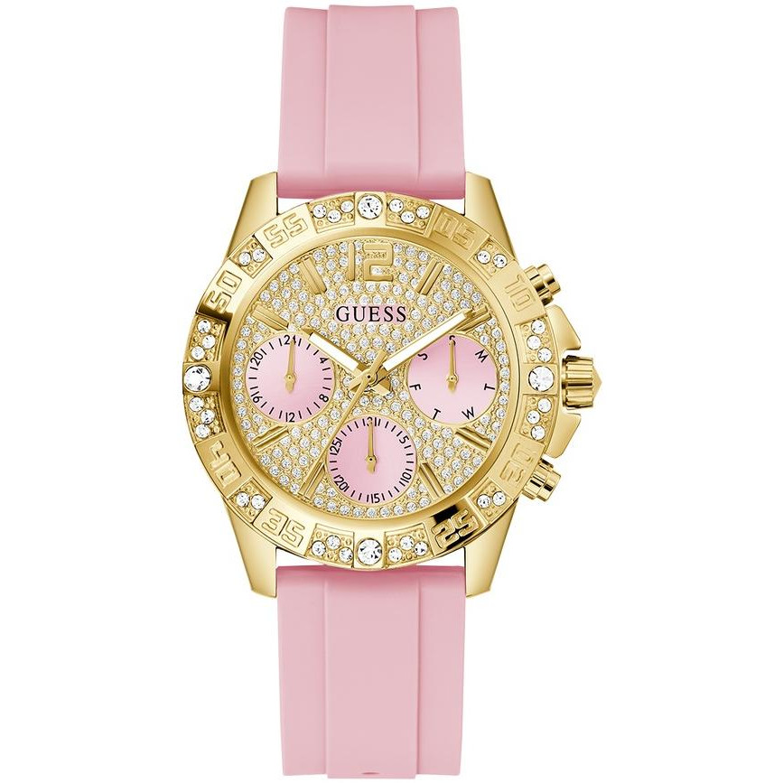 Dámské hodinky Guess GW0772L6 Zirkony růžové