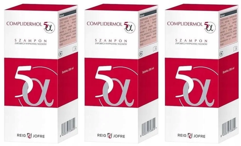 Complidermol 5 Alfa Szampon Przeciw Wypadaniu Włosów 200ml