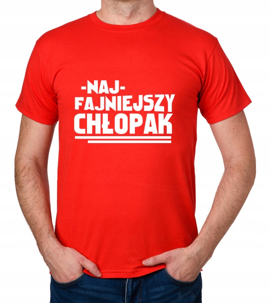 

koszulka Na Dzień Chłopaka Najfajniejszy prezent