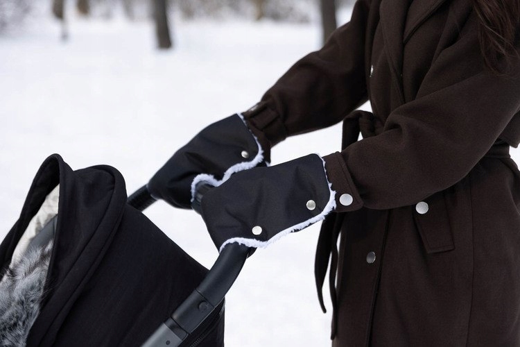 RĘKAWICZKA/MUFKA DO WÓZKA - GRAPHITE Kolor producenta grafitowy