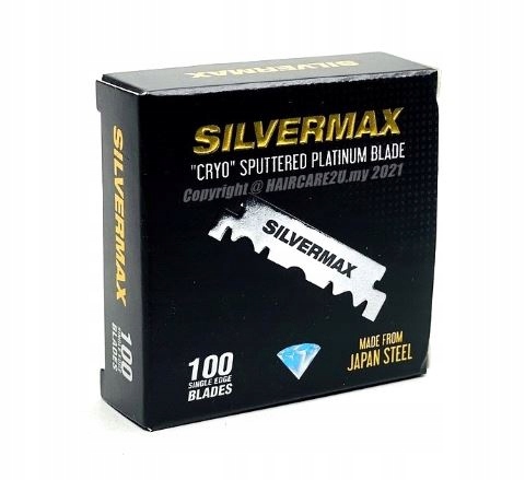 

Silvermax żyletki do golenia standardowe połówki