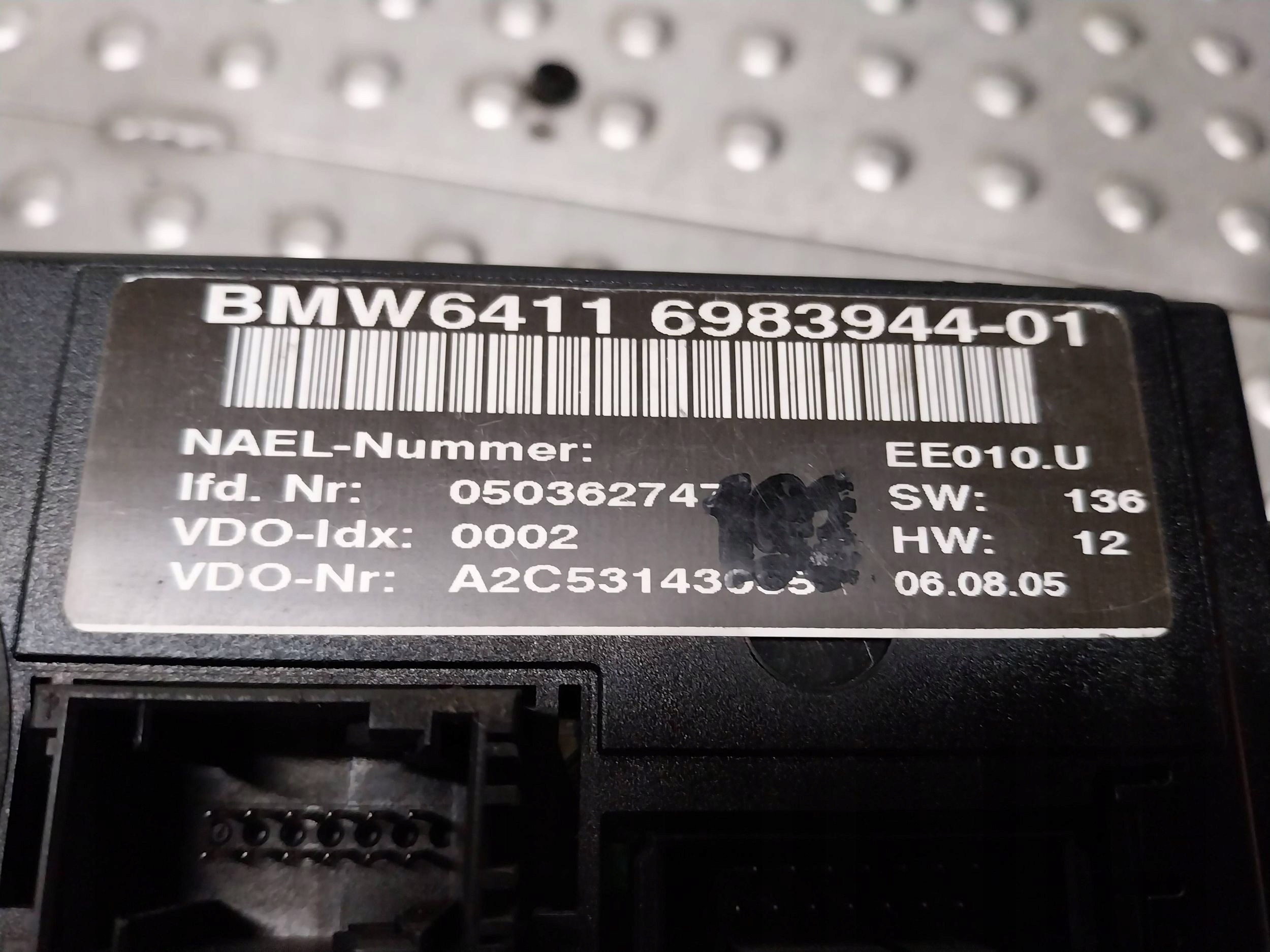 PANEL Bouches buses Climatisateur air conditionné 6983944 BMW E81 E82 E87 E88 E90 E91 E92 E93