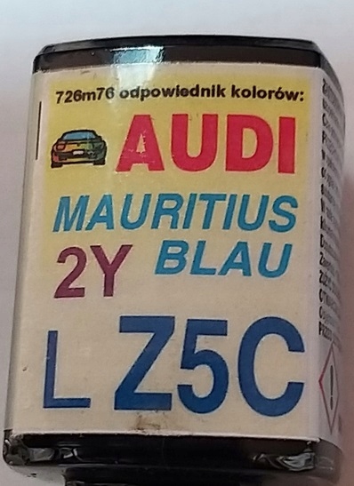 

Zaprawka Lakiernicza Volkswagen LZ5C Z5C blau maur