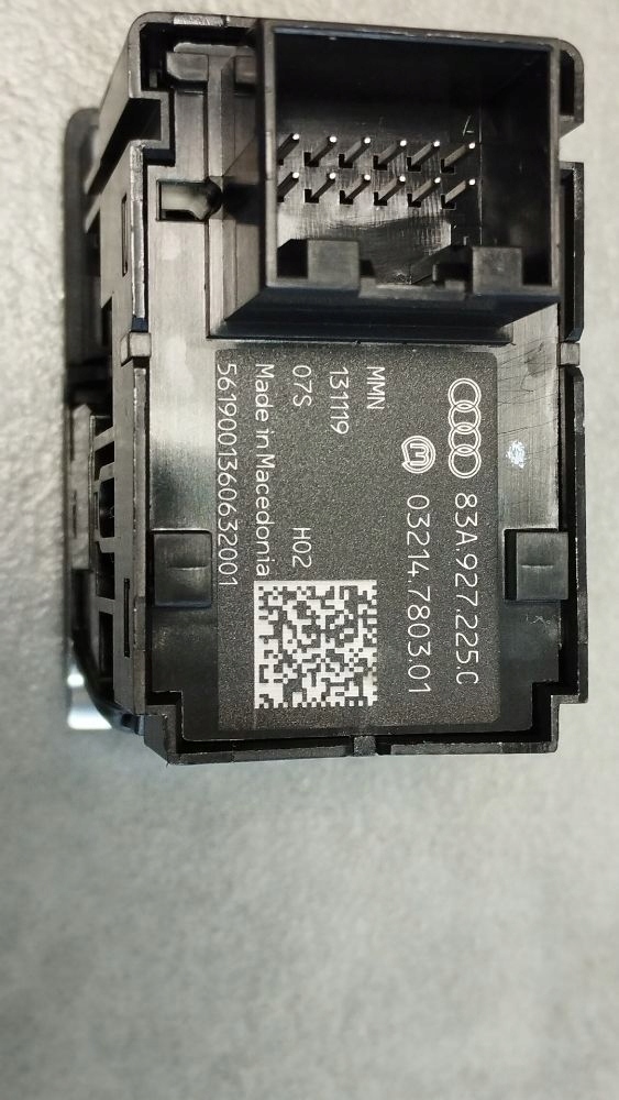 Audi Q3 F3 83A button electric brake 83A927225C