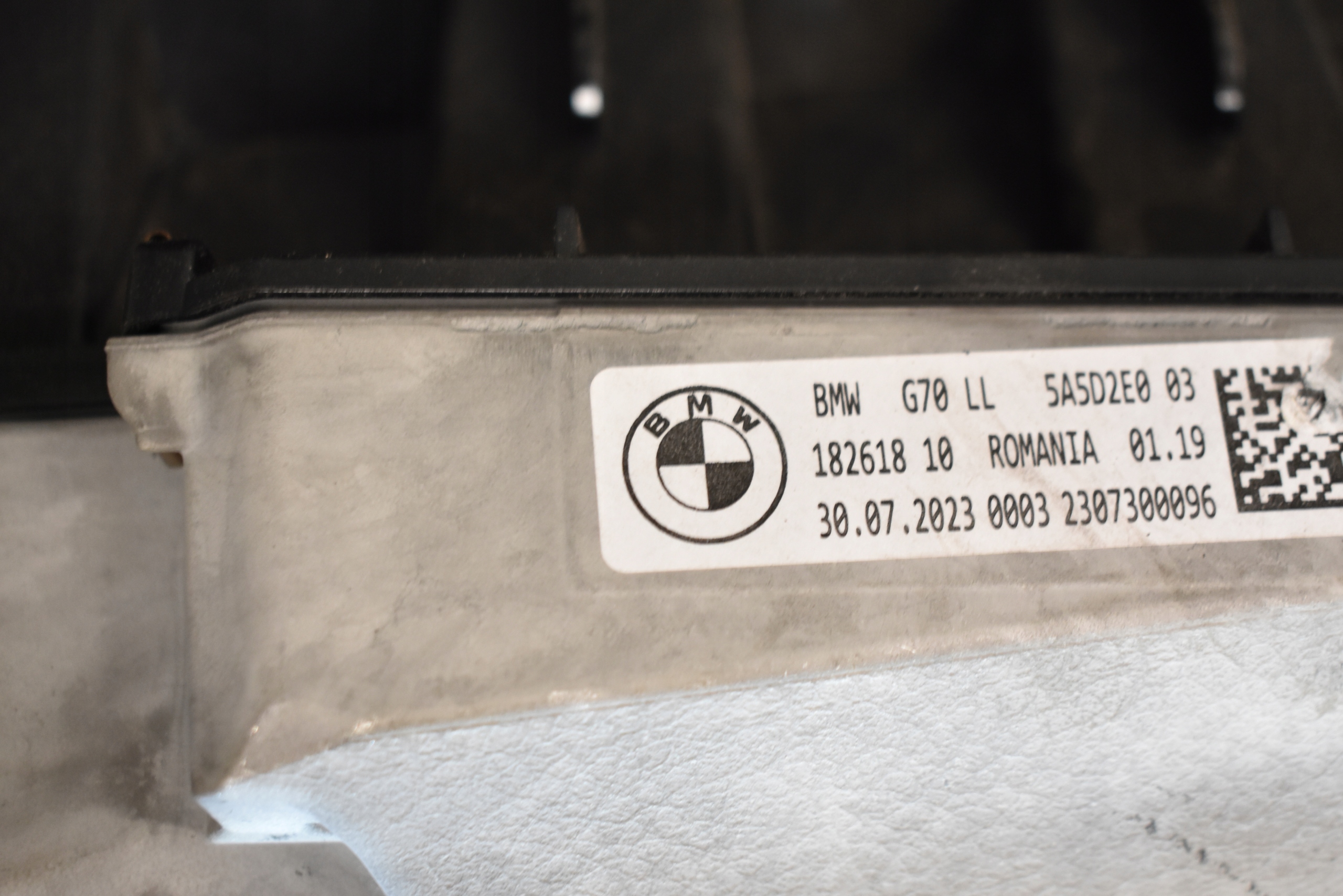 display HEAD-UP BMW G70 1