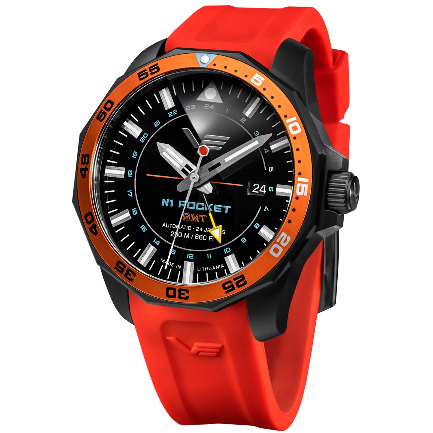 Pánské Hodinky Vostok Europe NH34-225C714SR červené