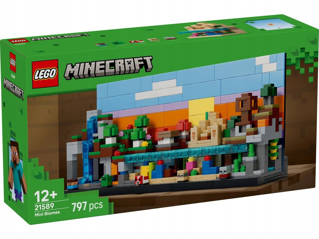 Lego Minecraft 21589 Minibiomy