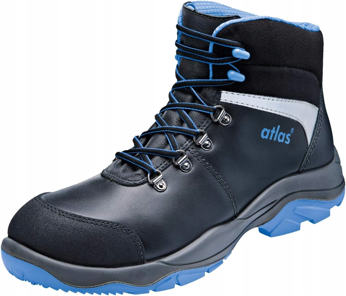 Atlas Buty robocze Trzewiki skórzane Sl 845 Xp blue 2.0 S3 Src 42
