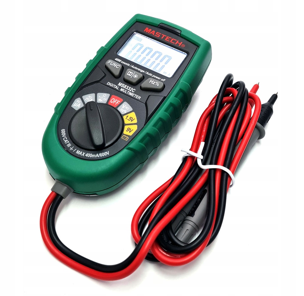 

Miernik Multimetr Mastech MS8332C detekcja prądu