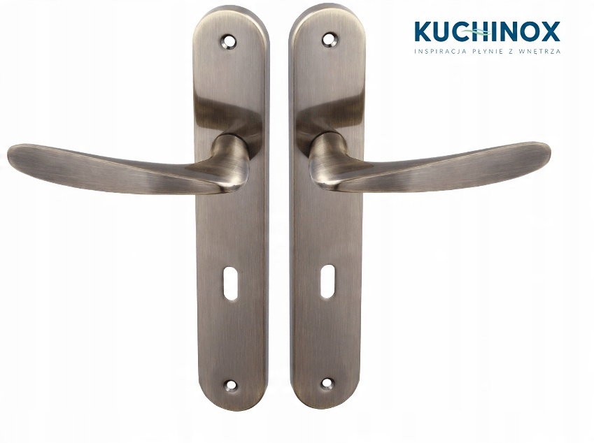 

Kuchinox Klasyczna klamka Goa patyna 90mm klucz