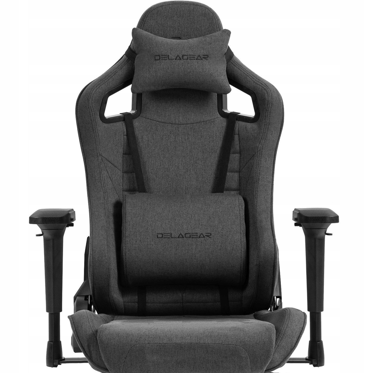 Fotel Gamingowy Delagear G 808 Do Biura Obrotowy Materiałowy Ergonomiczny