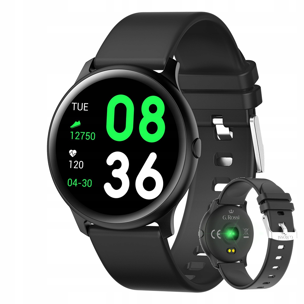 

Smartwatch G. Rossi Tel Sms Bieganie Rower + Box