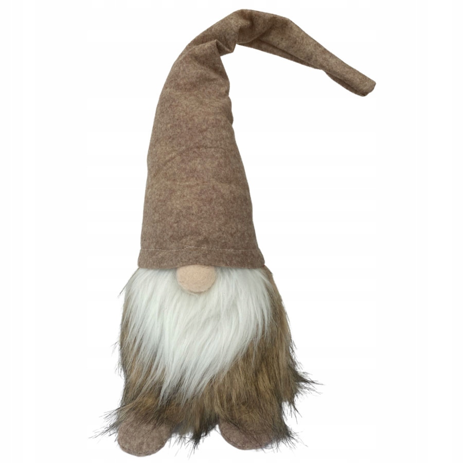 FIGURKA świąteczna MIKOŁAJ brązowa