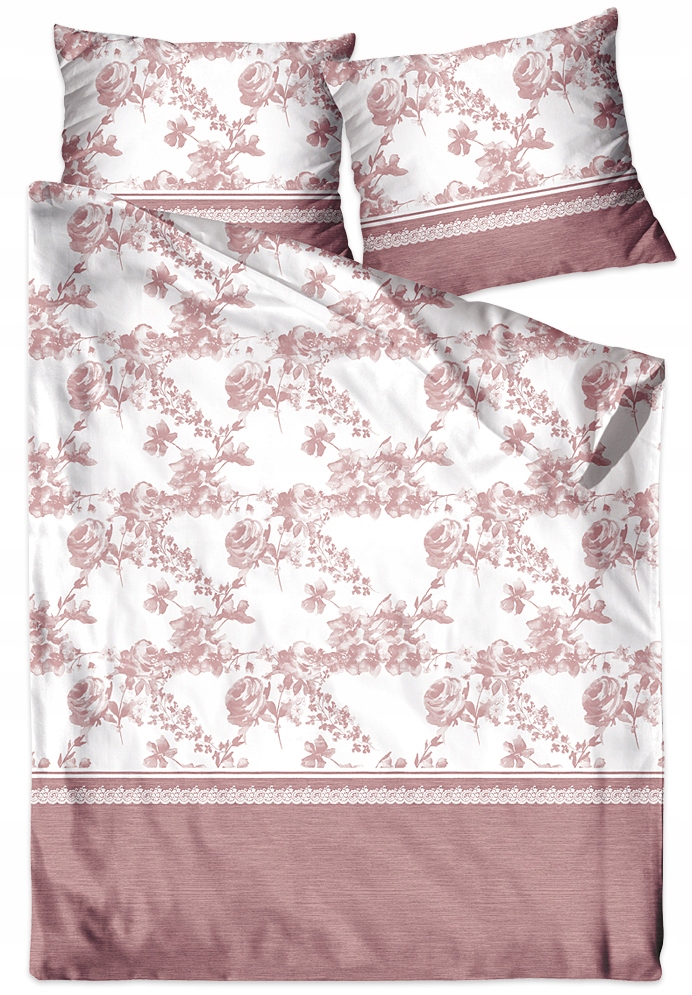

Pościel 100% bawełniana 200x220 Bielbaw Romantyczn