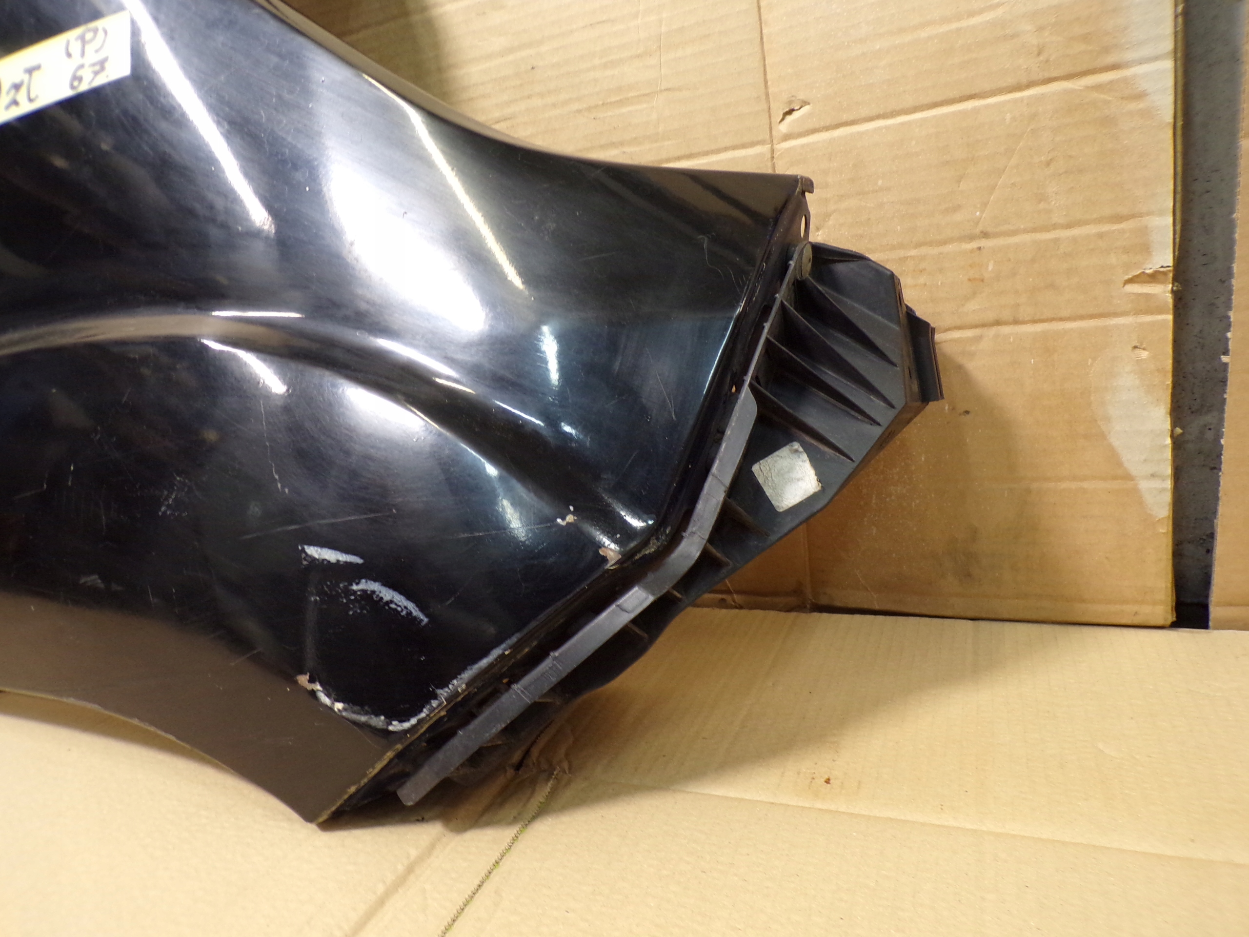 DUCATO BOXER JUMPER Lift 14- fender front front right black akryl