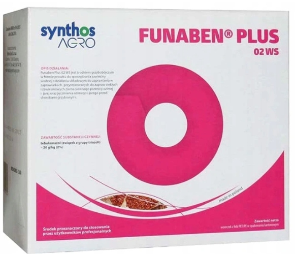 

Funaben Plus 02WS 450G Zaprawa Nasienna Zbóż Bejca