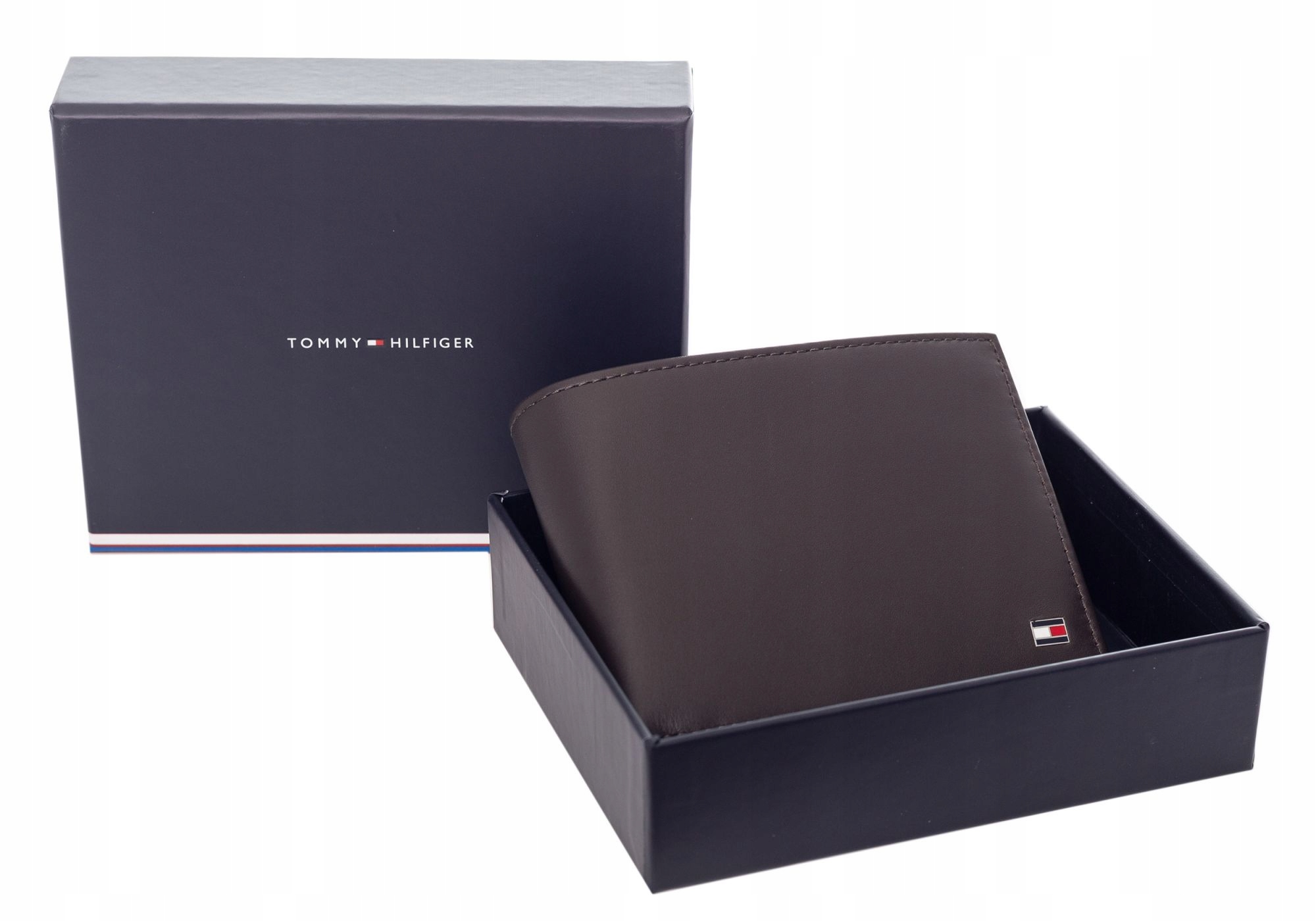 

Tommy Hilfiger Portfel Męski Eton CC Flap Brown
