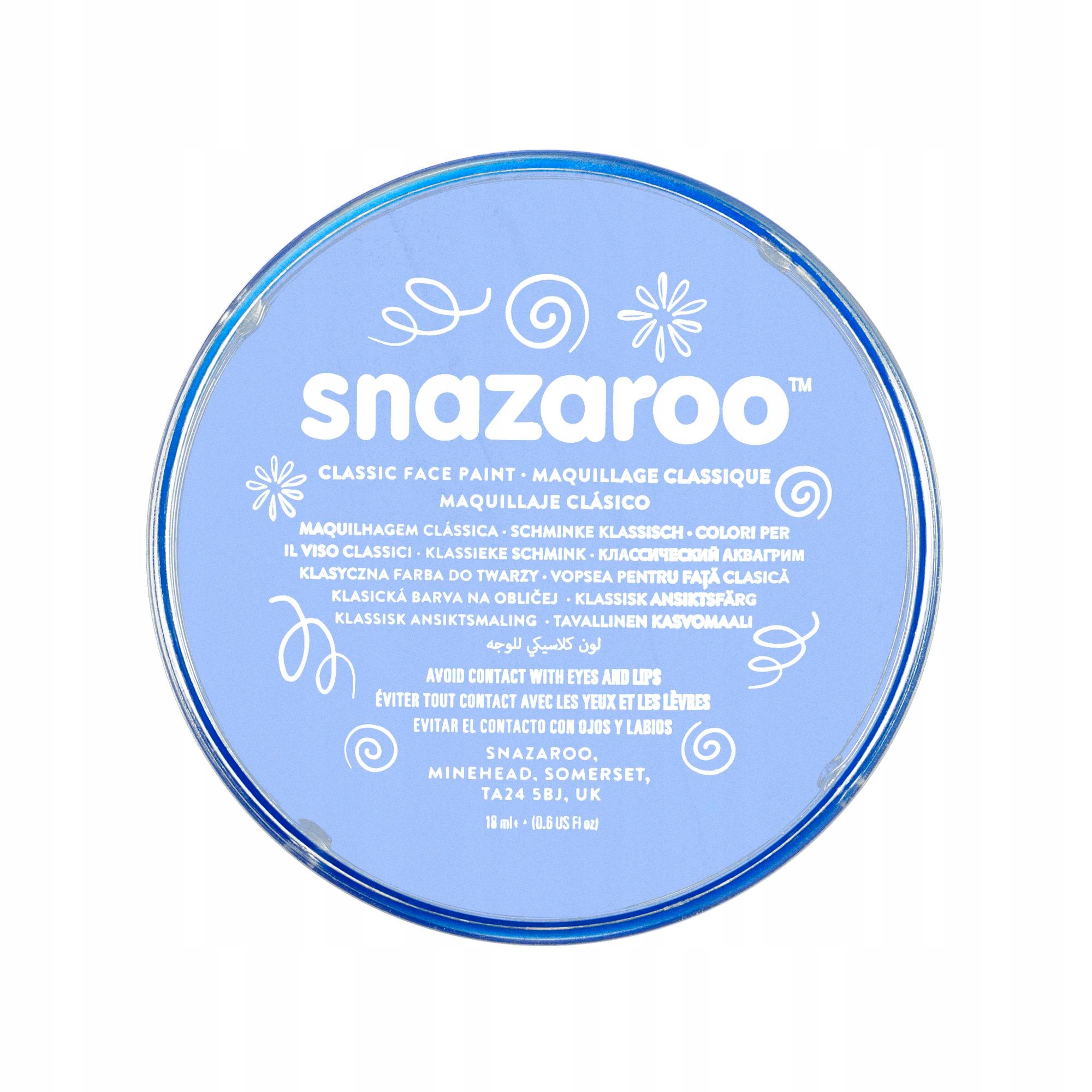 

Farba Do Malowania Twarzy Błękitna 18ml Snazaroo