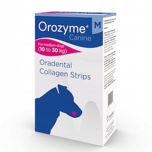 Orozyme Dentální kolagenové proužky (M) 141g