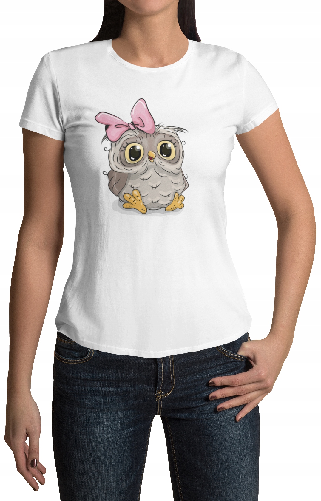 

Koszulka Damska T-shirt S Sowa - Wzory!!