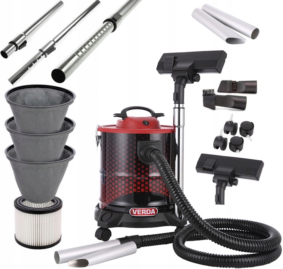 ODKURZACZ DO POPIOŁU Grilla Kominka Pieca Gruzu Separator RURA TELSKOPOWA EAN (GTIN) 5902143911623