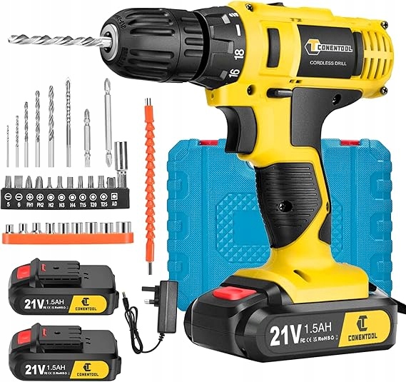 WKRĘTARKA AKUMULATOROWA 21 V CONENTOOL