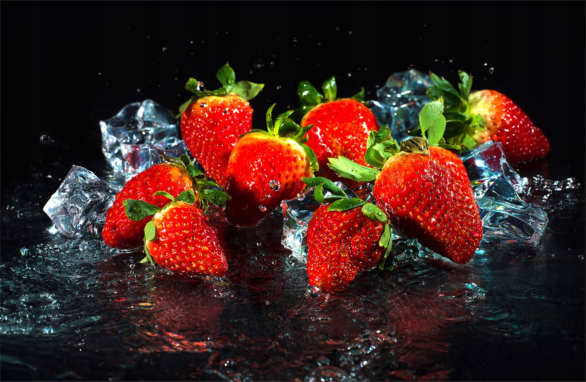 SZKLANA PŁYTA OCHRONNA NA KUCHENKĘ 80x52 OWOCE Marka TMK ArtDeko